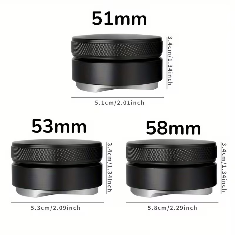 Distribueur d’espresso avec tamper de paume réglable (3 pentes)